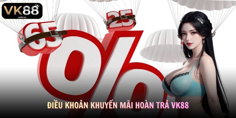 Điều khoản khuyến mãi hoàn trả VK88