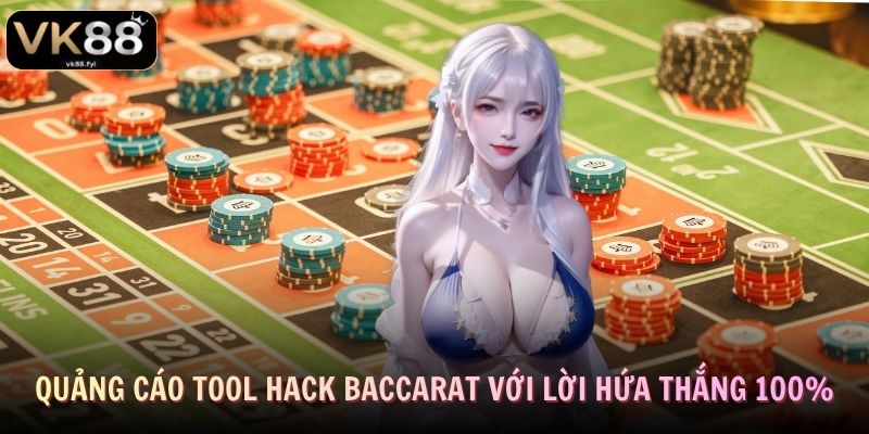 Hack Baccarat VK88 - Sự Thật Sau Lời Quảng Cáo “Luôn Thắng” 1 Quảng cáo tool hack Baccarat với lời hứa thắng 100%